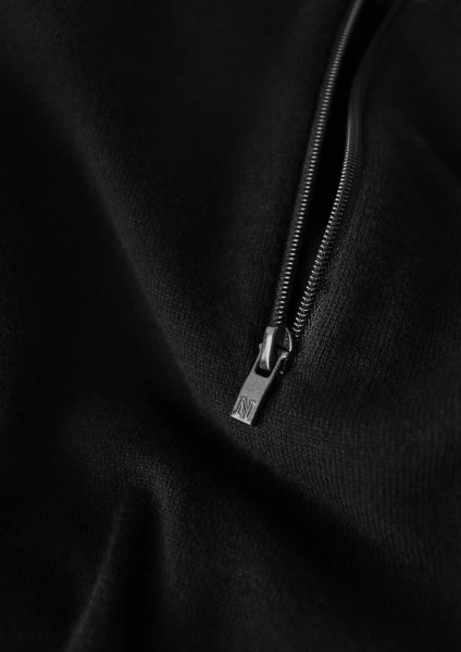 Zoom bild av Brighton stickad half zip